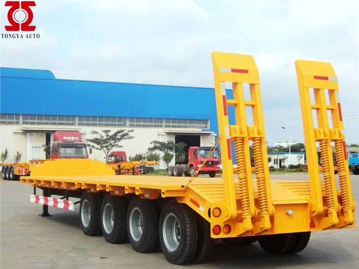 4axles Tsawg txaj Semi Trailer
