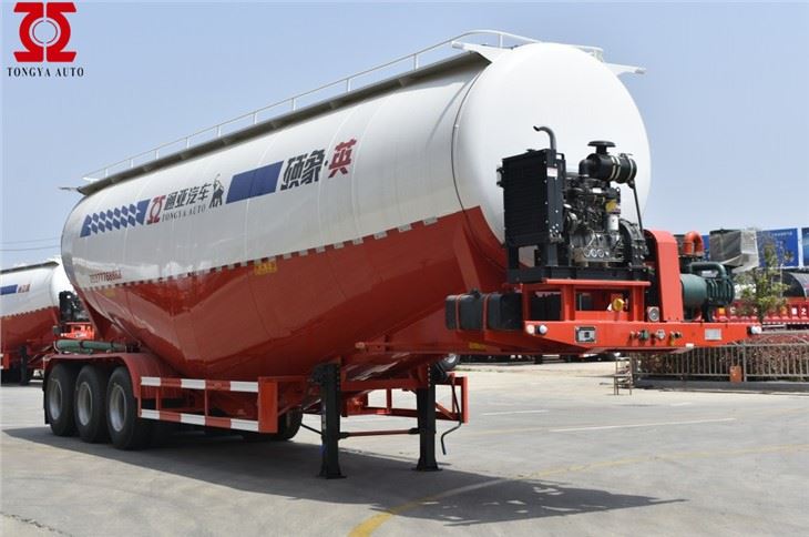 Cement Tanker Truck Trailer