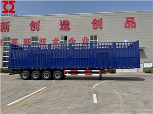 4axles Stake Semi Trailer