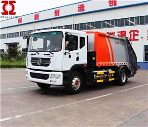 Cov khib nyiab Compactor Truck