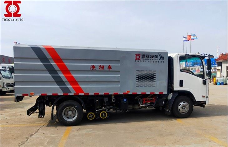Dej Ntxuav Sweeper Truck