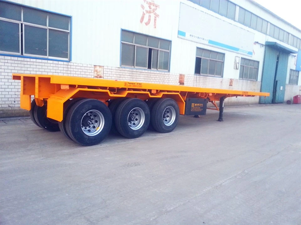 3 Axles Thawv Flatbed Semi Trailer