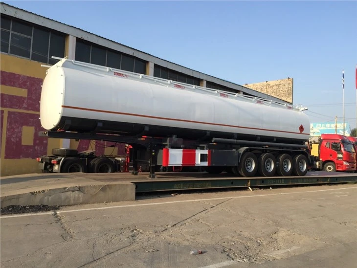 Customized 4 Axles Roj Tanker Truck Trailer