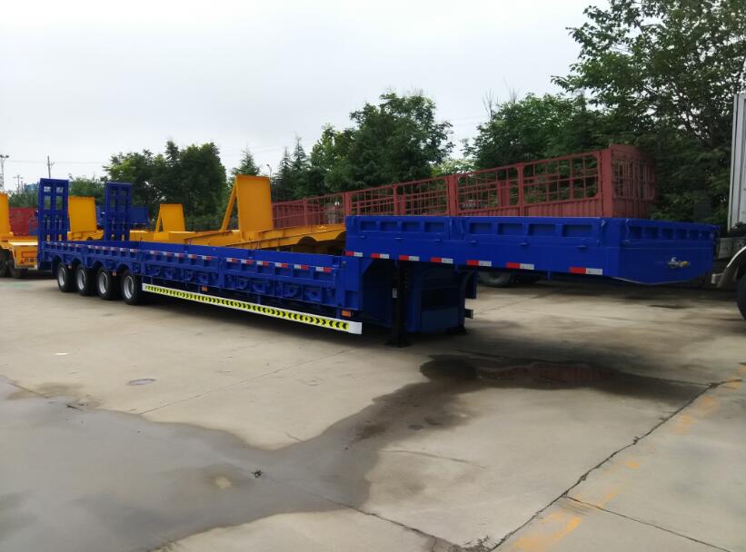 Tsawg txaj Semi Trailer Nrog Extension Board