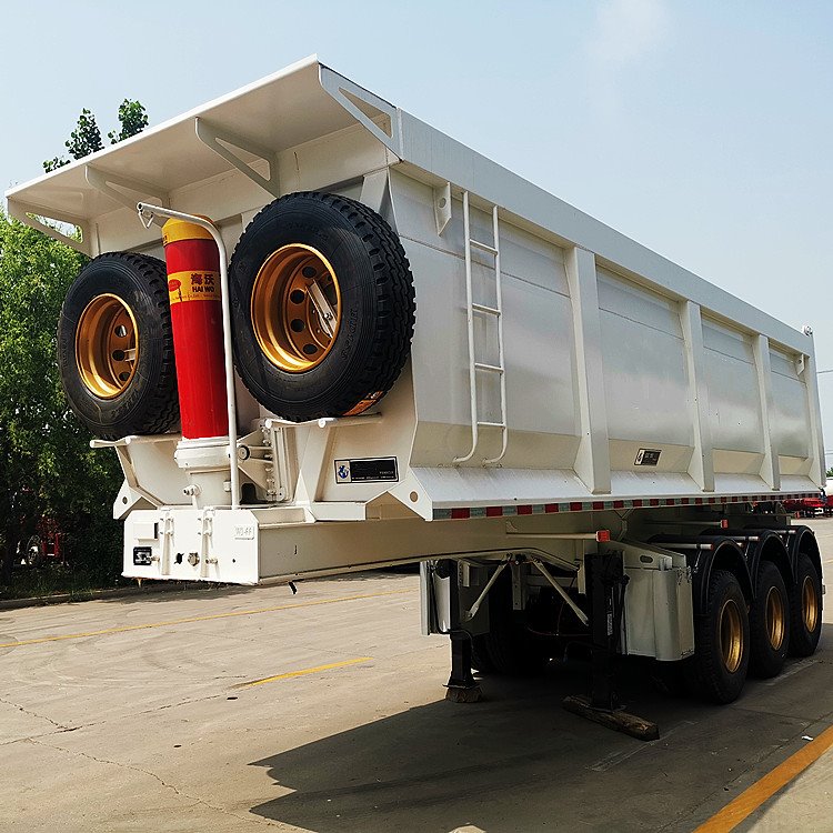 Tsheb Tipper Semi Trailer