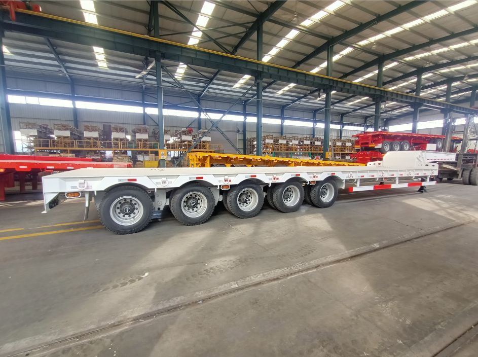 Semi Trailer Rau Heavy Machinery