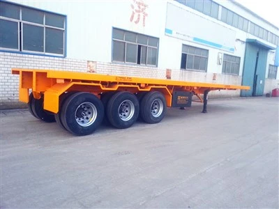 3 Axles Thawv Flatbed Semi Trailer