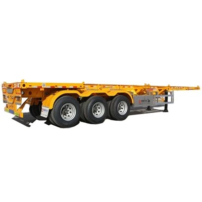 China Manufacturer 3 Axle Container Chassis