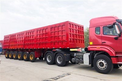Sab Tipper Trailer Kev Muag Khoom