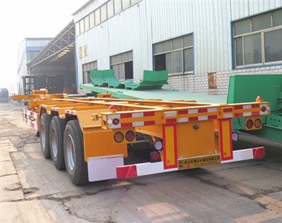 Skeleton Cantiner Tsheb Trailer