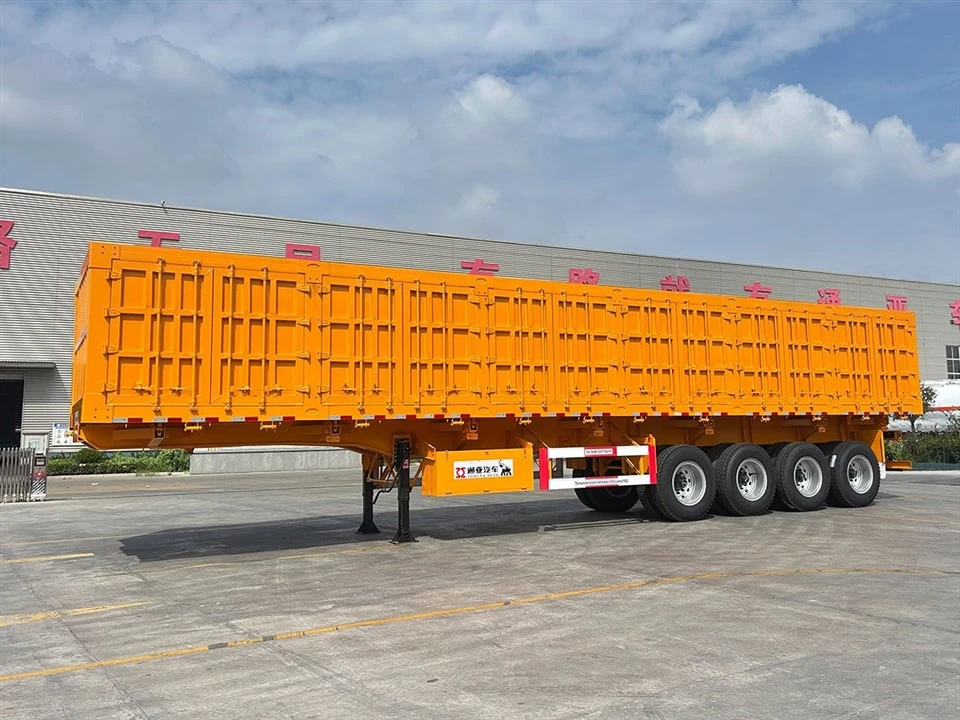120t Sab Pob Tseg Semi Trailer