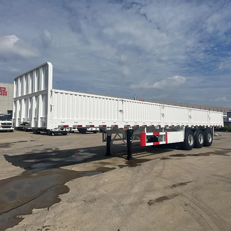 3Axles Sab Phab Ntsa Semi Trailer