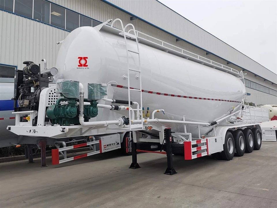 4 Qag 50m 3 Mak Bulk Cegent Tanker Semi Trailer