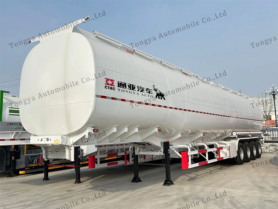 4 Axle 80000L Roj Tanker Semi Trailer