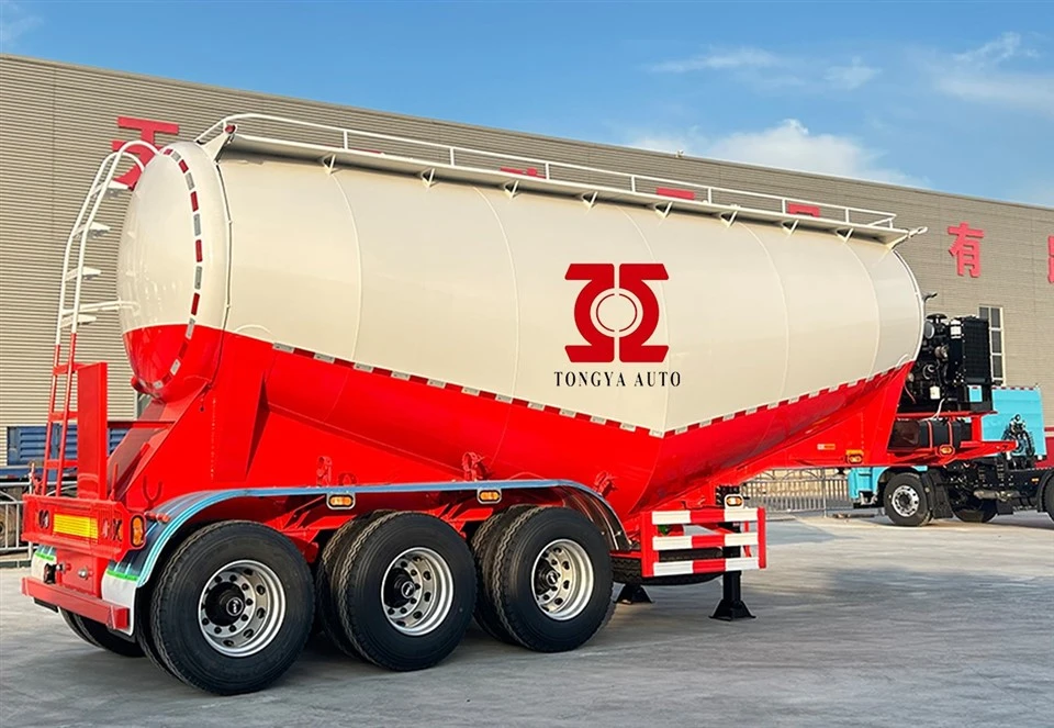 40t bulk cenemnt tanker semi trailer nrog diesel
