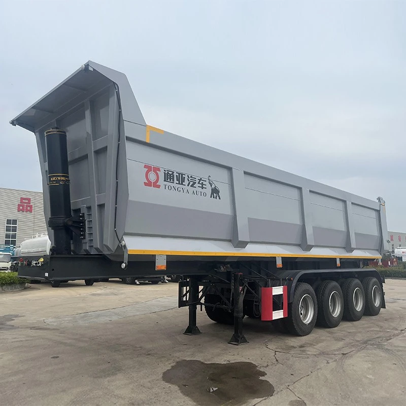 60T Tsheb Pob Tseg Tsheb Semi Trailer Nrog Ottc ntawv pov thawj