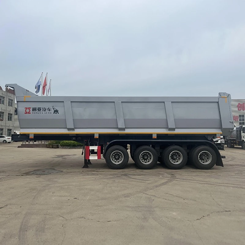 60T Tsheb Pob Tseg Tsheb Semi Trailer Nrog Ottc ntawv pov thawj