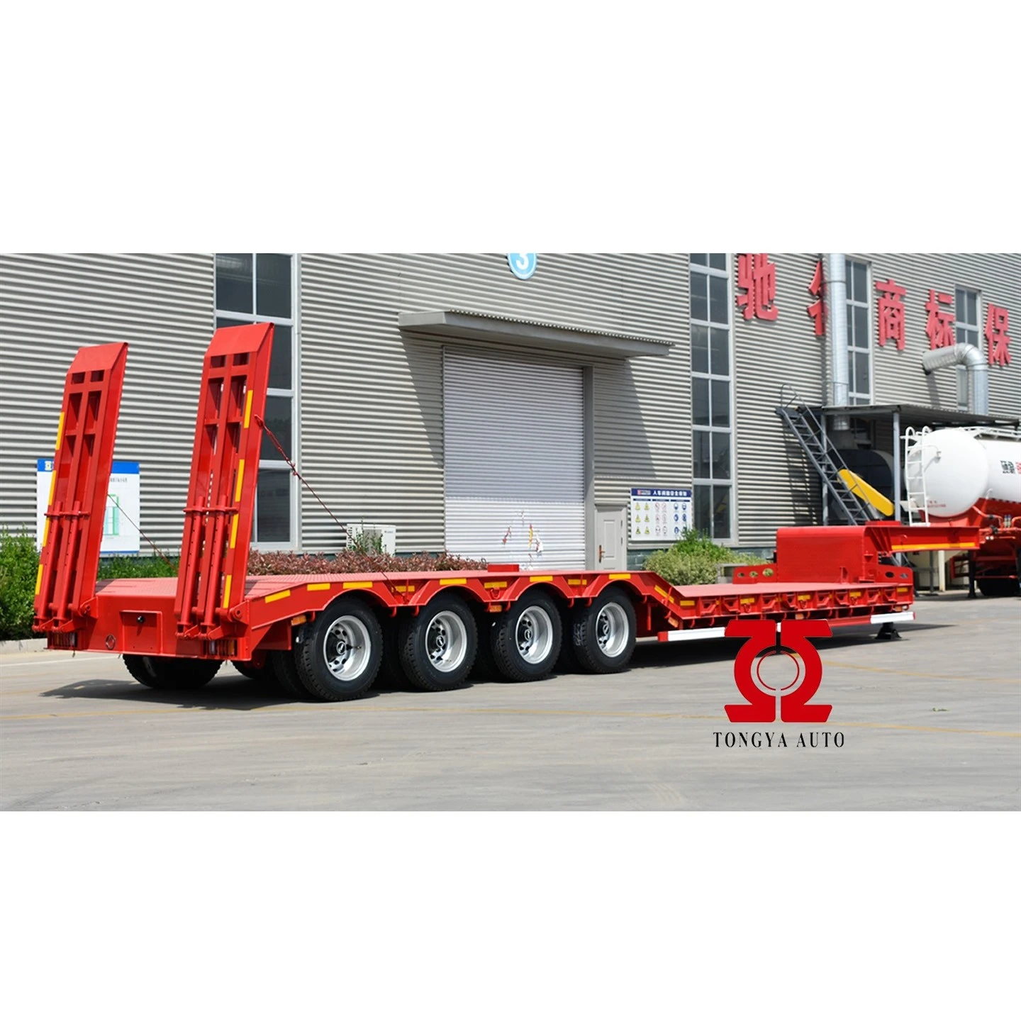 Low Loading Low txaj Semi Trailer