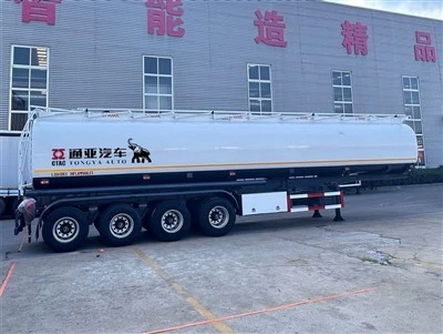 4 Qag Roj Tanker Semi Trailer Kev Muag Khoom