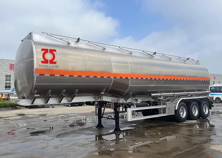 Txhuas roj tanker semi trailer