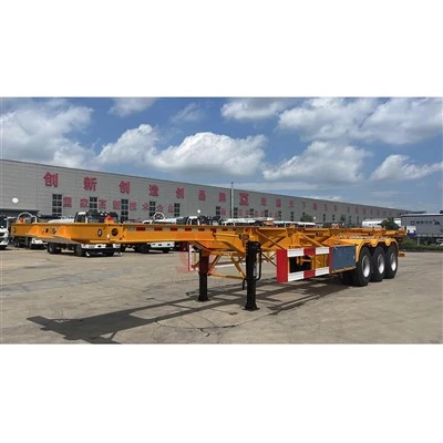 Cov pob txha pob txha semi trailer nrog twist xauv