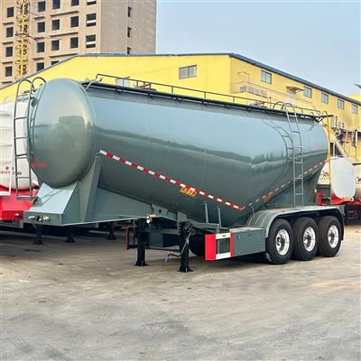 Bulk Cement Tanker Semi Trailer Rau Hmoov