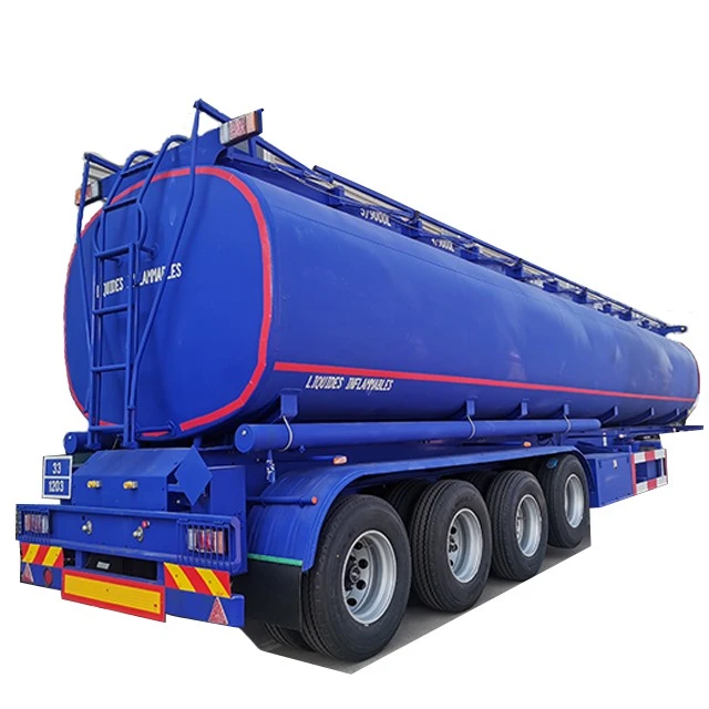 TONGYA Kub Muag 4 Qag Roj Ua Kua Roj Tanker Trailers Tank Semi Trailer